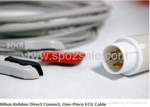 Nihon Kohden Direct Connect, One-Piece ECG Cable 2