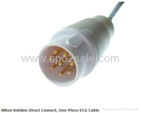 Nihon Kohden Direct Connect, One-Piece ECG Cable 3