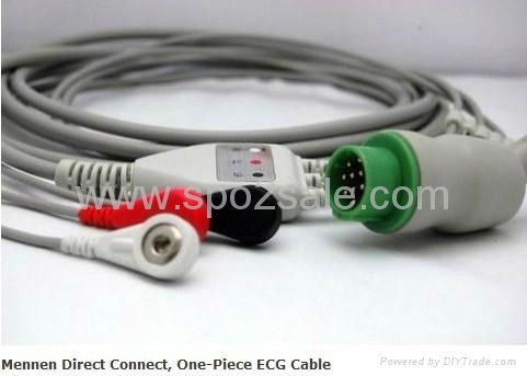 Mennen 13Pin Direct Connect, One-Piece ECG Cable