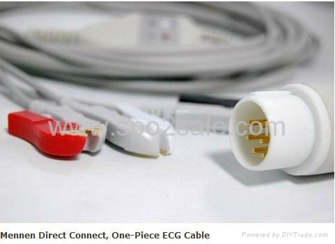 Mennen Direct Connect, One-Piece ECG Cable 2