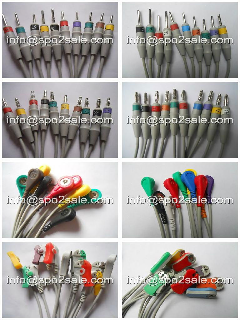 Full line of patient end of EKG Cable