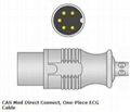 CAS Med Direct Connect, One-Piece ECG Cable 1