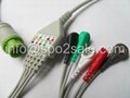 L&T one piece 5 lead ECG Cable with AHA