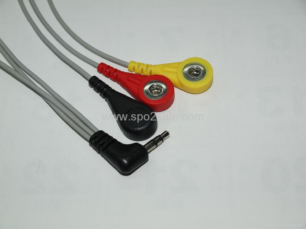 Creative 3 lead holter cable 2