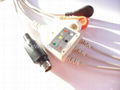 MEK One piece 3 lead ECG Cable with