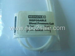 5082-104-2 DISPOSABLE CUFFS NEONATES, Neo #4 , two-Tube, Arm width=6.9～11.7cm