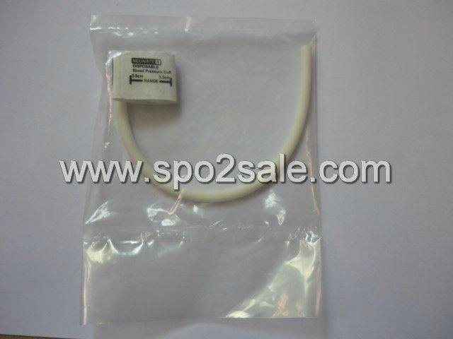 5082-101-1 DISPOSABLE CUFFS NEONATES, Neo #1 , one-Tube, Arm width=3.3～5.6cm