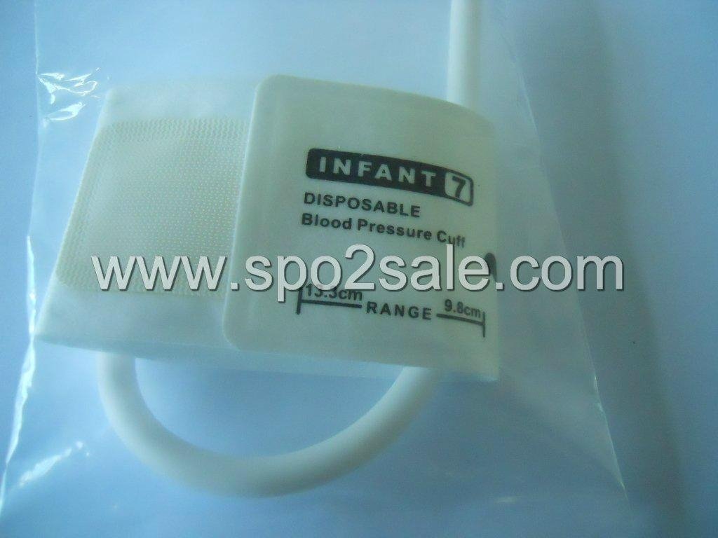 5082-92-3 DISPOSABLE CUFFS infant, Infant#7 , one-Tube, Arm width=9.8～13.3cm