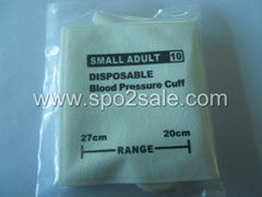 5082-95-3 DISPOSABLE CUFFS, small adult#10 , one-Tube, Arm width=20～27cm