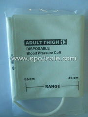 5082-98-3 DISPOSABLE CUFFS,adult Thigh#13,one-Tube, Arm width=40.7～55cm