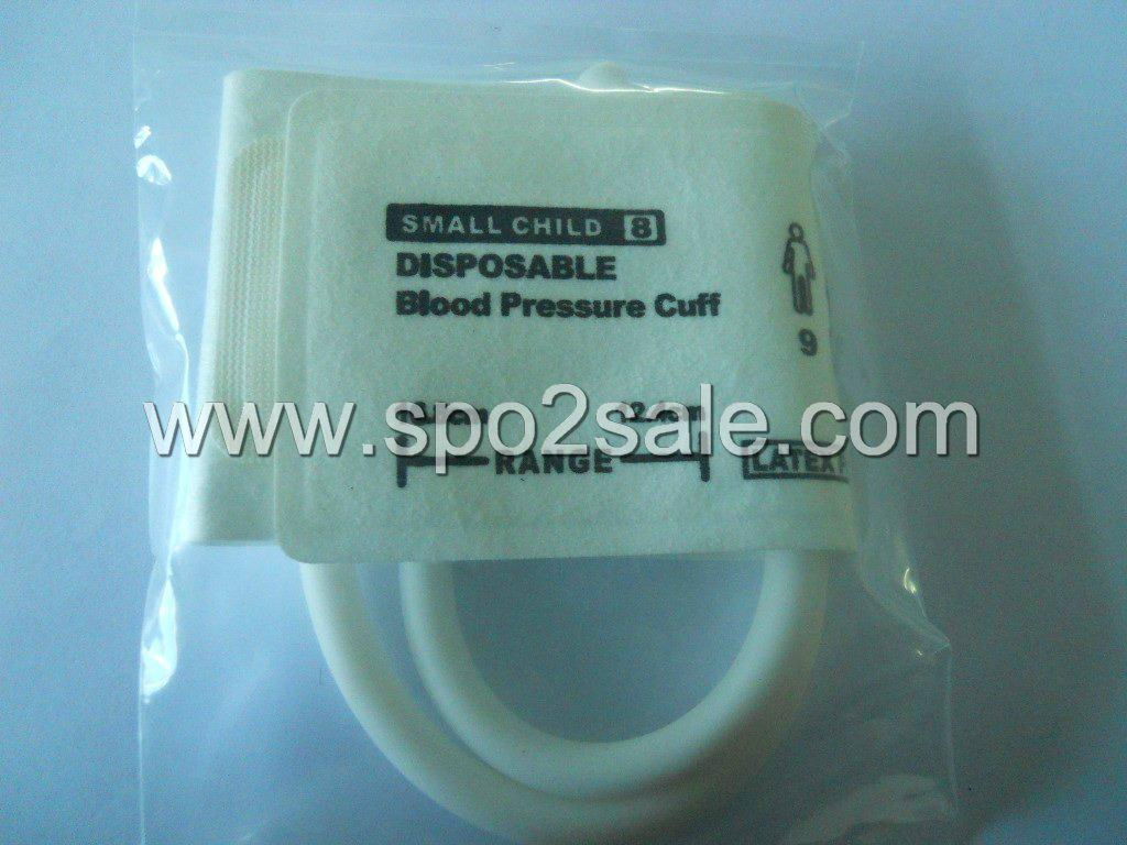 5082-93-4 DISPOSABLE CUFFS, small child#8 , two-Tube, Arm width=12.4～16.8cm