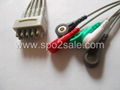 GE 411202-002(E9008LA) 5 Leadwires,AHA,snap