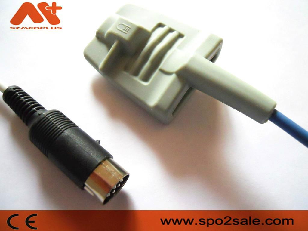 Datascope 0020-00-0071-01 adult silicone soft tip Spo2 sensor