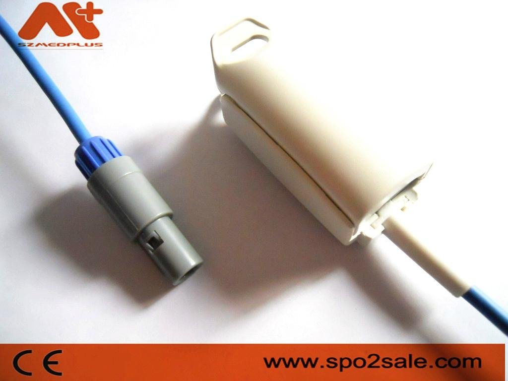 Edan/Contec digital redel single 5Pin adult finger clip Spo2 sensor