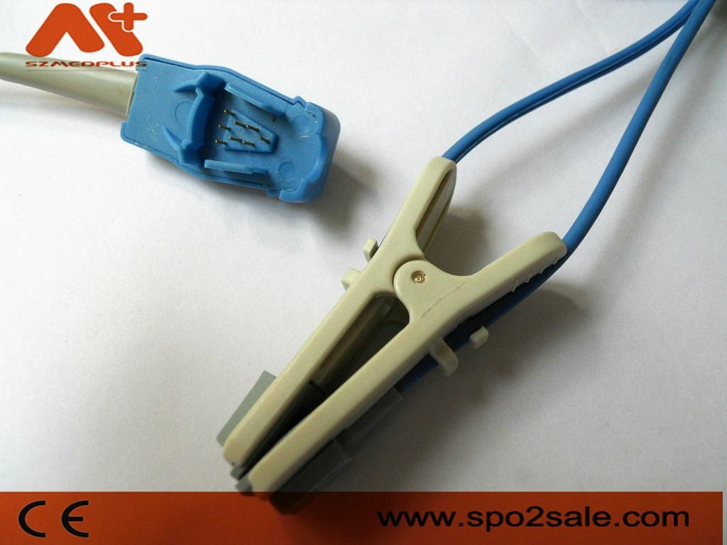 GE OXYTIP OXY-E-UN Adult ear clip Spo2 sensor 1
