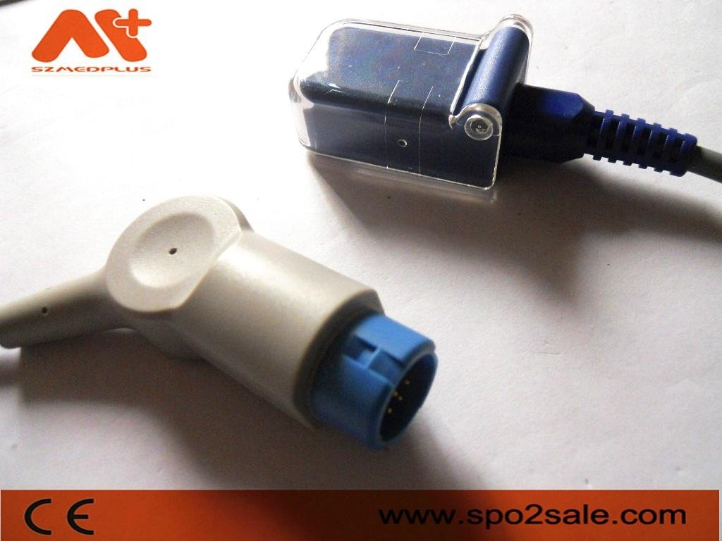 Mindray(0515-30-11221) spo2 extension cable 12 pin connect DB9