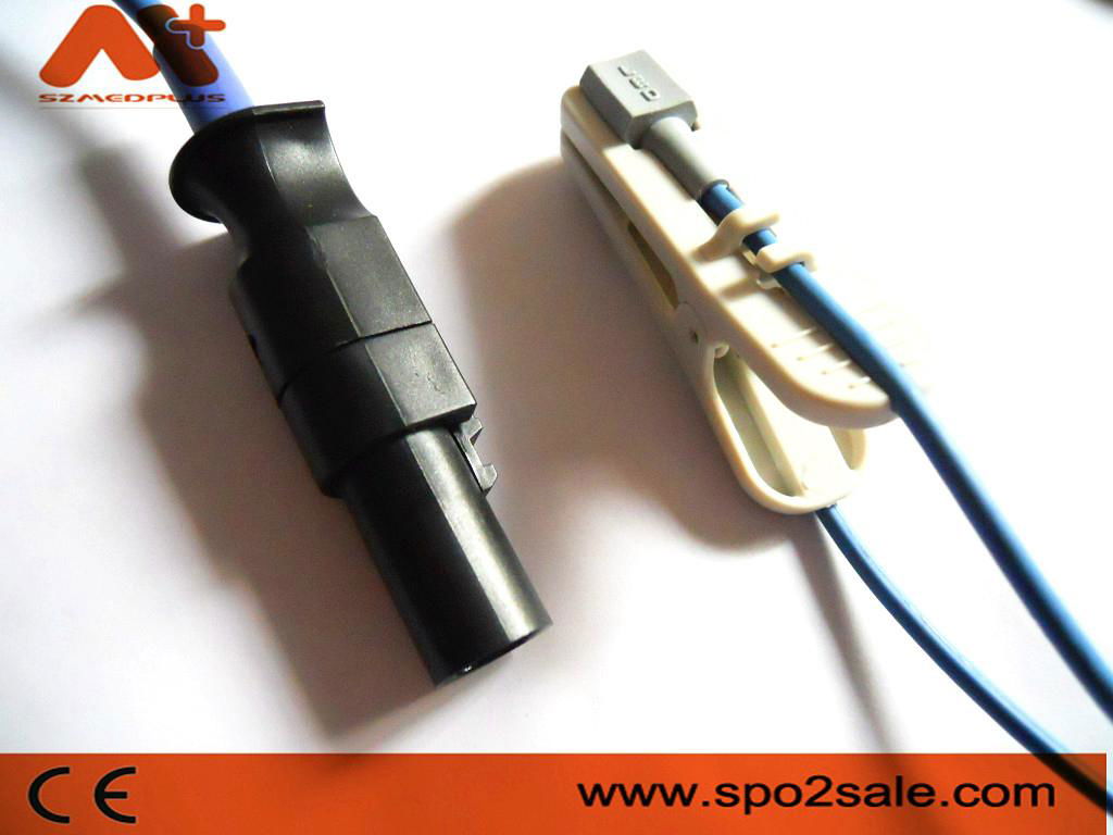 Novametrix 8660 adult soft tip Spo2 sensor 5