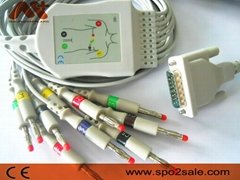 Welch Allyn EKG Cable CP10,CP20,CP50,CP300,Series AT,Series SP,Series CT
