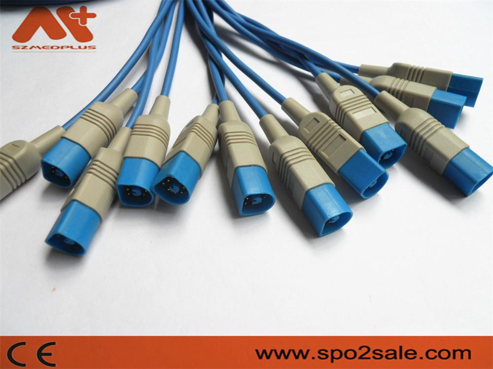 Spo2 molded cable for HP 8pin