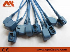 CSI Spo2 molded cable,0.9M(right angle 90 degree connector)