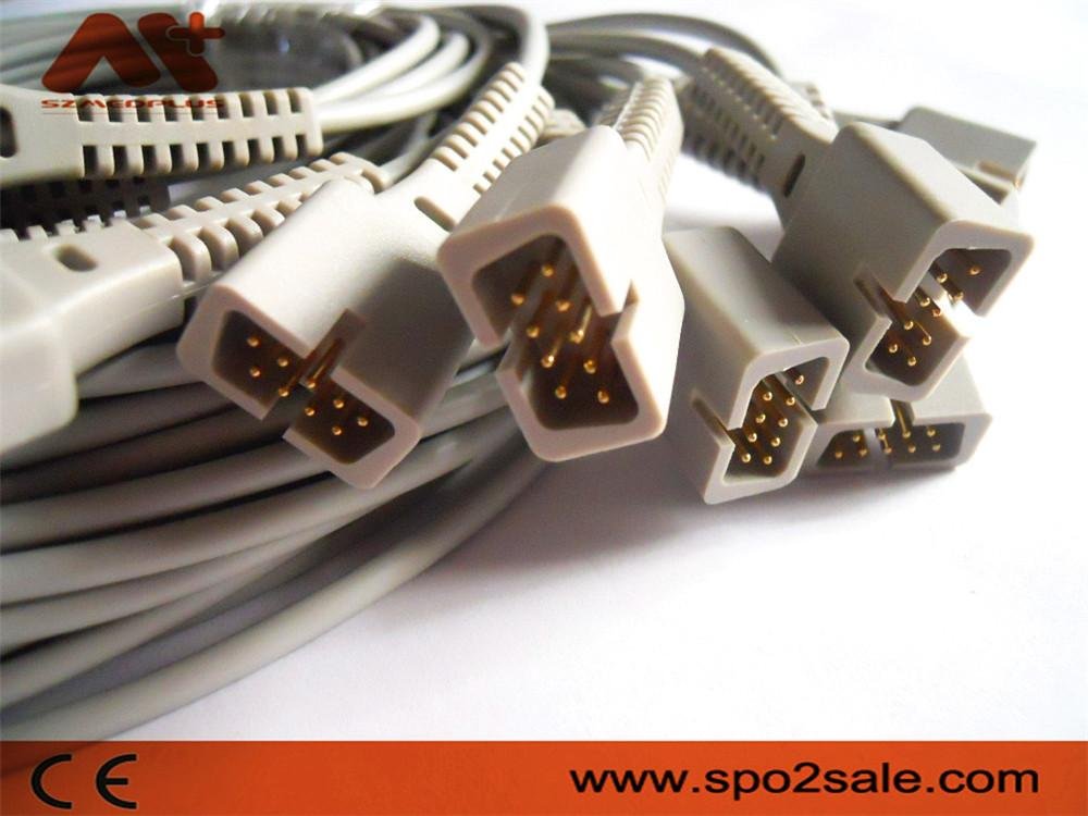 Nellcor oximax Spo2 molded cable,0.9M