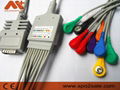 Burdick 012-0700-00 EK-10 one piece EKG cable with leadwires