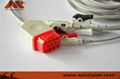 Compatible Bionet BM5 one piece ECG  Cable 2