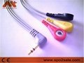 Creative 3 lead holter cable