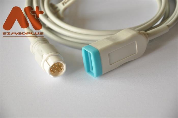 HP M1669A 3-lead AAMI & IEC Trunk Cable