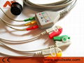 Nihon Kohden 8Pin 3 lead Din type ECG Trunk cable 2