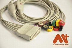 EKG Cable 10 lead for Philips ST80I Compatible 989803180141