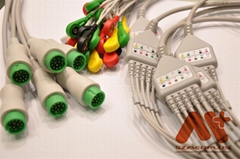 ECG cable 5 lead for Bistos BT760 monitor