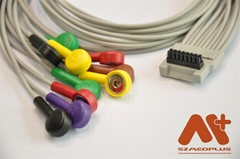 Compatible BTL H600 / H300/ BTL 08 10 Lead holter cable
