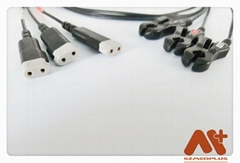 590484 IVY 3 LEAD RT Lead Wires For Model 3000 3150 101R Conmed