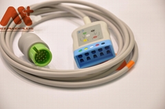 Spacelabs TruLink 700-0008-06 Compatible ECG Trunk Cable