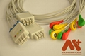 Nihon Kohden BR-913P Snap,IEC 3-Lead Leadwires