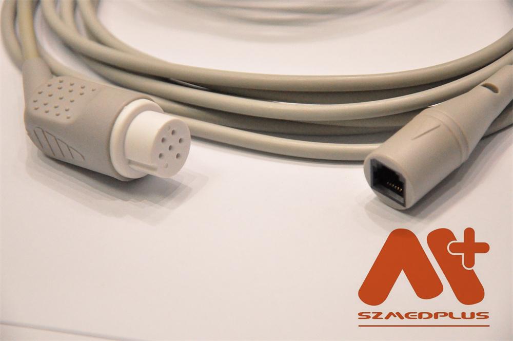 Datascope  6pin female-Abbott  IBP  transducer adapter  cable