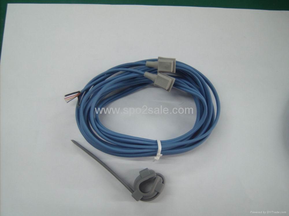 Spo2 cable for neonatel wrap without connector,2.7M(Y type) 2