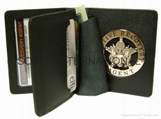 Police Badge Holder Wallets