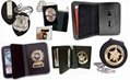 Leather Badge Holder Wallet, Neck Wallet, Police Badge Holder Cases