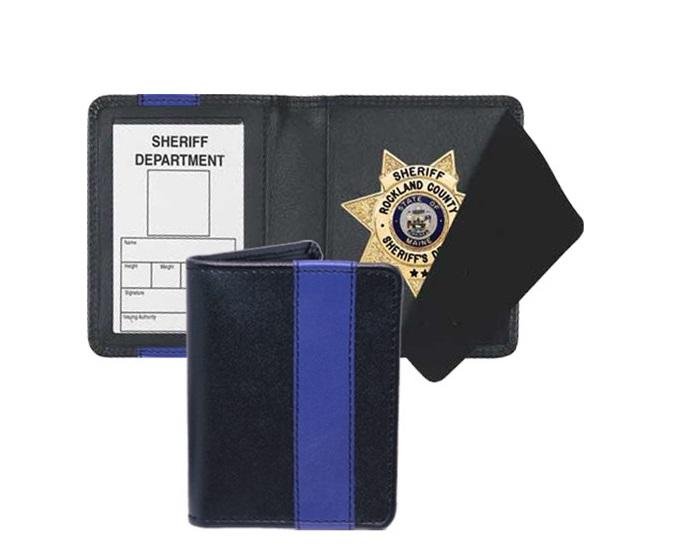 Leather Badge Holder Wallet, Neck Wallet, Police Badge Holder Cases 4