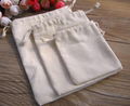 Cotton Muslin Bag, Cotton Pouch, Cotton Wedding Bag, Party Favor Bag 3