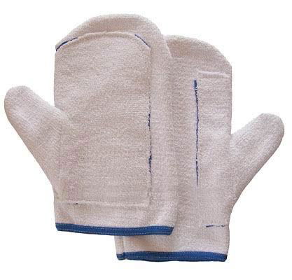 Cotton Terry Mitten, Hot Mill Glove, Canvas Cuff Terry Mitts 3