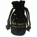 Cotton Bottle Bag, Velvet Bottle Bag,