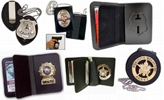 Police Badge Holder Wallet, Neck Wallet,