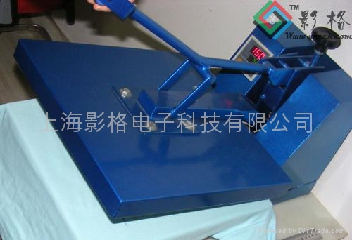 影格数码纺织印花专用平板压烫机 2