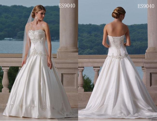wedding bridal gown (ES9040)