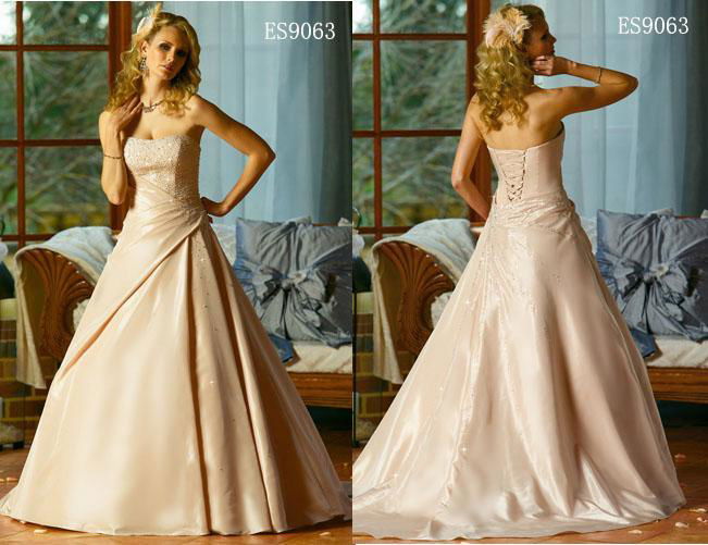 wedding bridal gown (ES9040) 4