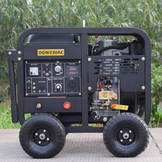 DGW230AC 2kw diesel welding generator 230A diesel welding generator 3