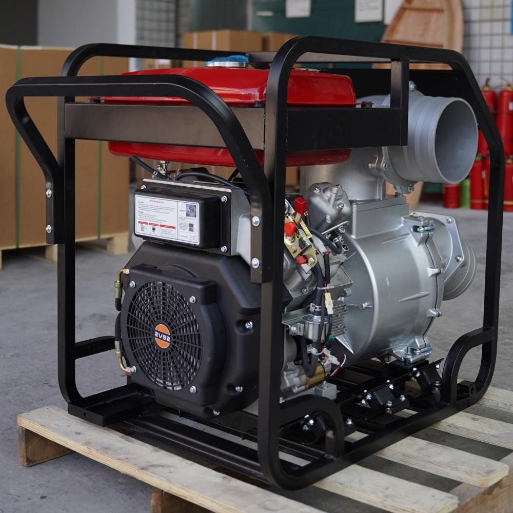 Belon Power 8 inch diesel water pump powered by 2V92F diesel engine